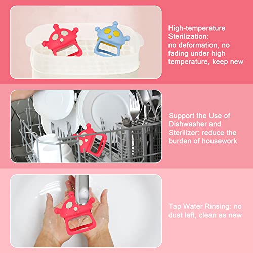 Shengfoo Never Капка Силикон Детски Играчки за никнене на млечни зъби за бебета 0-6 месеца, Бебешки детски Играчки за