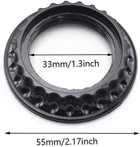 1 Комплект от Това за седла лампи и бакелитового абажура с кольцевым пръстен за закрепване на пръстени за контакти E26