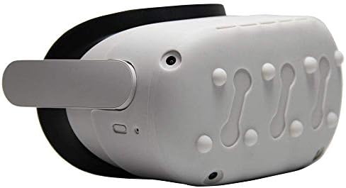 Силиконова Подплата VRbrother Маска за виртуална слушалка, която е Съвместима със Защитен ръкав Oculus Quest 2 (бял на точки)