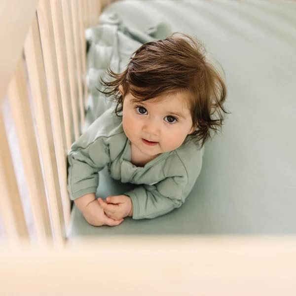 Преходни пеленание Dreamland Baby | За дете 3-6 месеца | Меки Пелени за сън | Естествен памук | 2-Странен светкавица