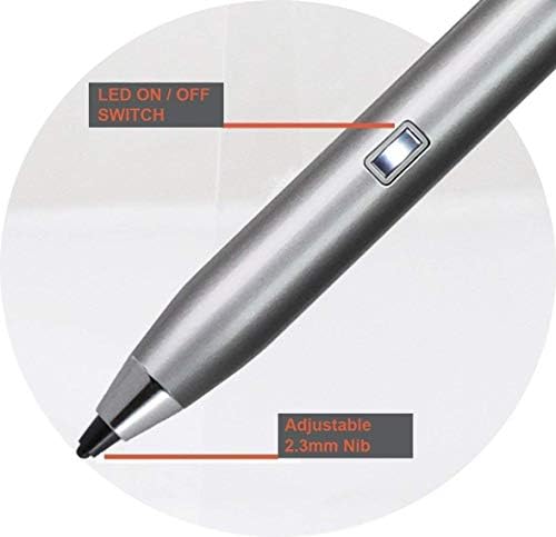 Активен цифров стилус Broonel Black Mini Fine Point, Съвместима с ASUS VivoBook S14 | ASUS Vivobook S14 5431