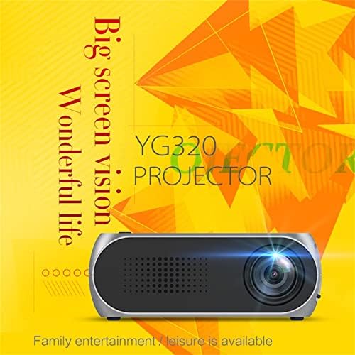 Мини Led Проектор Yg320 се Прилага към Hdmi USB Tf Av Hd Видеоплееру за Домашно TI1