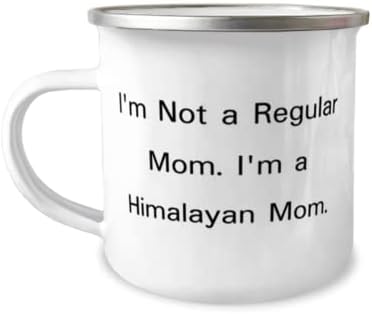 Аз не съм Обикновена майка. Аз гималайская майка. Туристическа чаша за Хималайска котка на 12 унции, Уникални подаръци