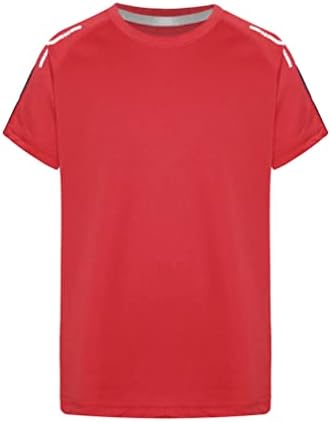 Jugaoge/ Детска Тениска за момчета UPF 50 + с къс ръкав, Защита От Акне, Тениски За плуване, бързо съхнещи