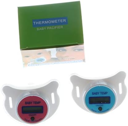 Точност ръководят Термометър с LCD дисплей, Термометър във форма на биберон, Залъгалка, Отоплителен уред за бебета, Датчик