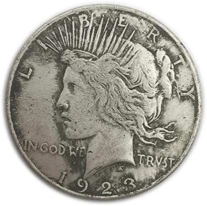 Щампована Монета 1923 г., Американски Свободен Глобален Лорд 39 мм Мемориал Монета Micro CollectionCoin Колекция Възпоменателни
