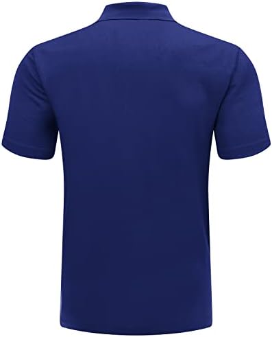 Мъжка риза с къси ръкави MOERDENG за голф Обикновена засаждане, бързо съхнещи Работни Тактически Ризи, Тенис Риза от Фланелка