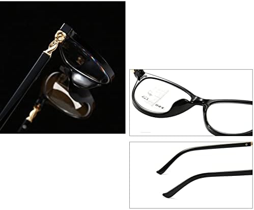 Постепенно Многофокусные Леки Очила за четене, Блокиране на Синя Светлина, Мъжки и Женски, Компютърни Очила за четене с пружинным