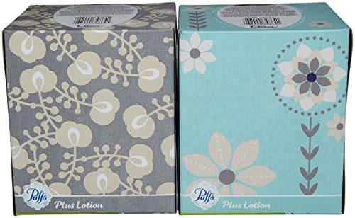 Кърпички за лице с Лосион Puffs Plus-56 карата