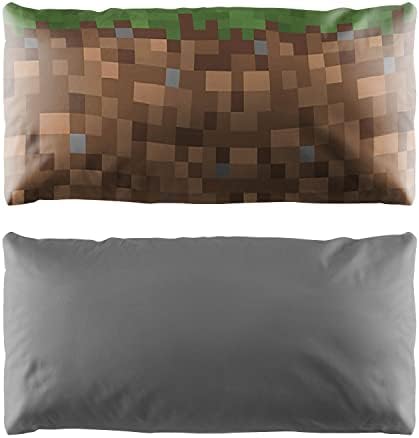 Декоративна Калъфка за тялото Jay Franco Minecraft - Супер Мека Калъфка за легло на 1 опаковка - Размери