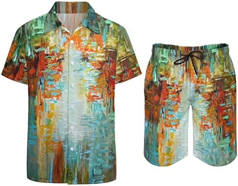 IJKEID, спортен костюм за плуване, мъжки мъжки летен костюм за почивка на Хавай, на почивки, дигитална 3D печат,
