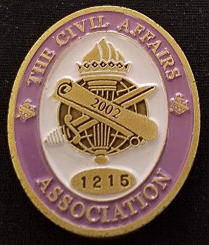 Монета Покана на Асоциацията на гражданските дела, Армията на САЩ Номер 1215