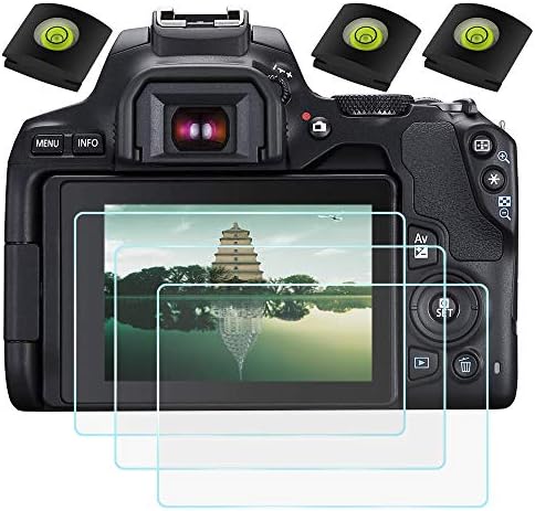 Защитно фолио за сензорния екран, SL3 250D за огледално-рефлексен фотоапарат Canon EOS Rebel SL3 250D 200D и калъф за
