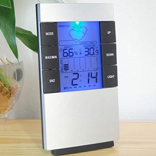 XJJZS Многофункционална машина за висока точност цифров термометър за стая, влагомер, аларма, календар