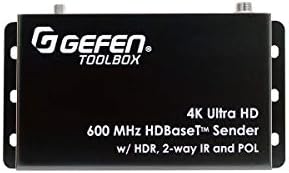 Удължител Hdbaset 4K Ultra HD 600 Mhz с поддръжка на HDR