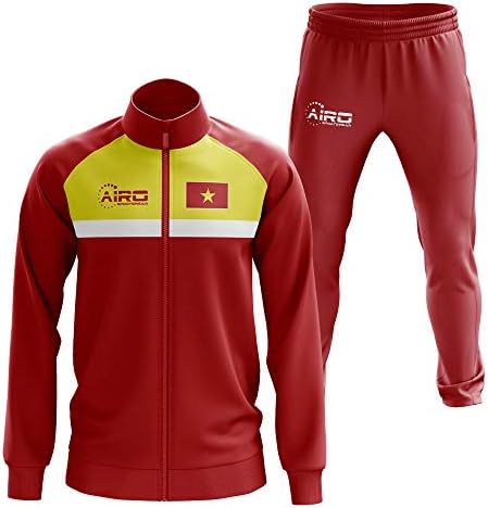 Спортен костюм Airo Sportswear Vietnam Concept за футбол (Червен)