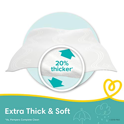 Бебешки кърпички Pampers Sensitive Бебешки кърпички за памперси на водна основа, противоалергичен, без мирис, 8