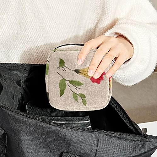 ORYUEKAN Чанта За Съхранение на Хигиенни Кърпички, Преносим Чанта за Съхранение на Менструалния Купа за Жени