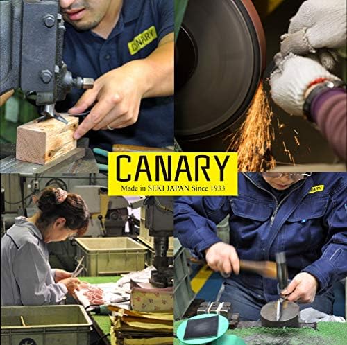 Канцеларски ножици CANARY Extra с незалепващо покритие 6.3 инча, произведени в Япония, Японските Настолна Ножица с незалепващо