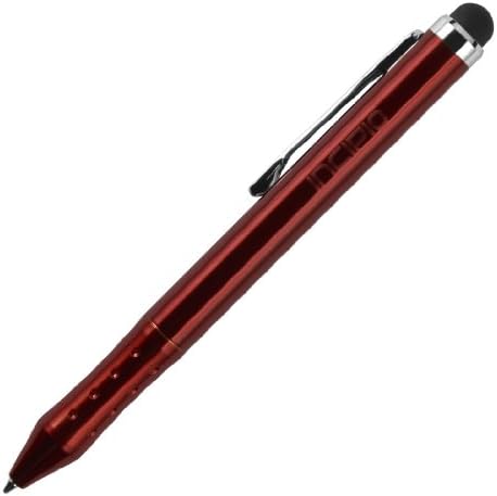 Стилус и писалка Incipio Inscribe с две мастило - Червено (STY-108)