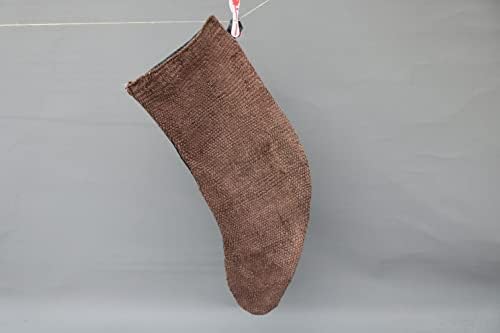 Коледен Отглеждане подарък за ВЪЗГЛАВНИЦА SARIKAYA, Отглеждане на ръчно изработени Коледни Чорапи от Коноп, Отглеждане