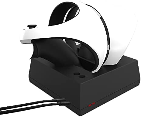 Зарядно устройство ще захранване на зарядно устройство Palumma VR за зарядно устройство контролер PS VR2, Двойна Бързо
