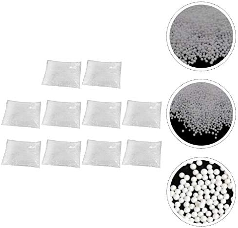 PRETYZOOM 10 Опаковки пяна дъски Топки за Слуз Бели Микропластовые Топки за производство на Слуз Декоративно-приложното