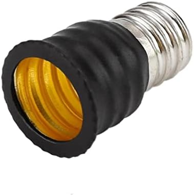 Сменщик контакти E12 в E14 Преносим Огнеупорни Конвертор Има Основания за лампи и Led Крушки Адаптер Притежателя
