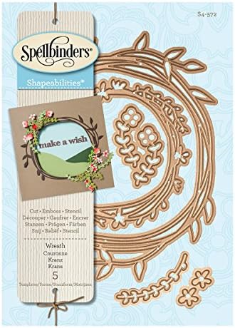 Spellbinders S4-572 Възможност за Даване на форма Горите Венку С Гравиран /Гофрети Тънки Печати