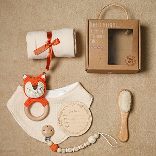 Детски Подаръчен комплект за Новородено, Подаръчен комплект за Новородено - 6 бр., вещи от първа необходимост за бебета,