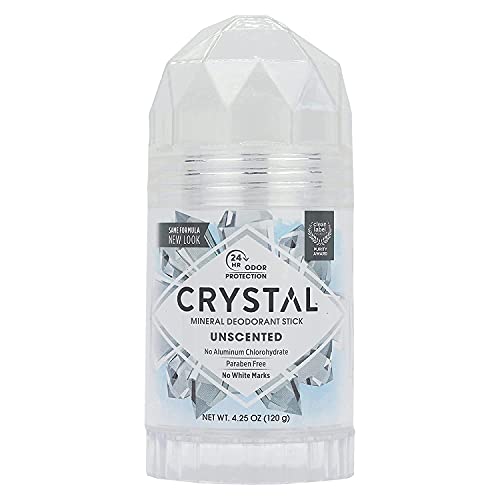 Стик-дезодорант КРИСТАЛ (30003), Без мирис, 4,25 грама, Бял
