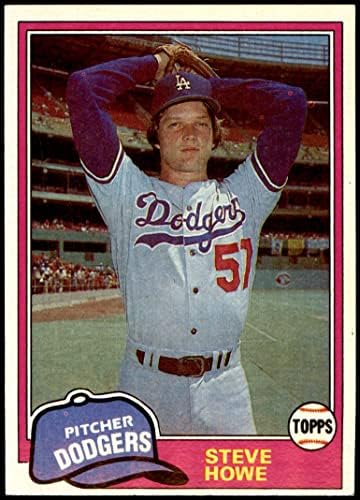 1981 Topps 693 Стив Хауи Лос Анджелис Доджърс (Бейзбол карта), БИВШ играч на Доджърс