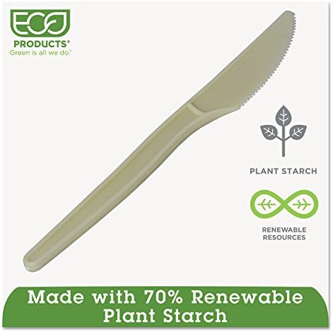 Нож за растително нишесте Eco-Products Eps001 - 7-Инчов, 50 бр/бр, 20 бр/ct