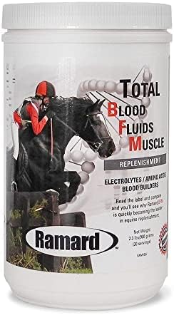 Ramard Total Пребиотическая формула за коне и Кръвни течности, за да компенсирате мускулна маса Състезателни коне — по-Добра