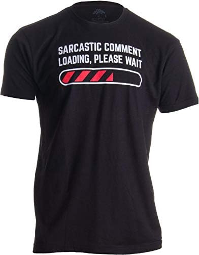 Саркастичен коментар Изтегляне, Моля, Изчакайте Смешно Сарказъм и Хумор за Мъже Женска Тениска
