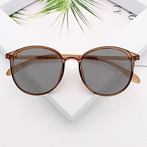 XUAN Фотохромичните Ридеры Бифокални Очила за четене Кръгли Слънчеви Очила с защита от uv Модни Очила Дамски слънчеви Очила