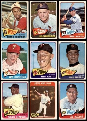 Бейзболен комплект Topps 1965 2.5 - GD + - Бейзболни комплекти