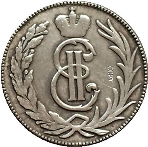 Руски монети 15 цента 1764 г. Копие на 22 mm Копирна събиране на Подаръци