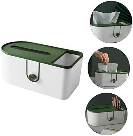 Luxshiny Box Хартиена Кутия с Органайзер за Тоалетна Масичка Тава Кутия за Салфетки за Кола Органайзер За Съхранение на Хартиени