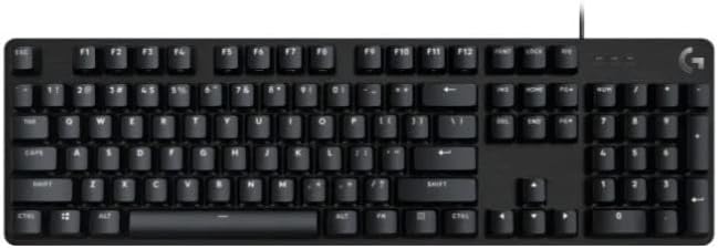 Ръчна детска клавиатура Logitech G413 SE за Windows / Mac с осветени бутони (черна) В комплект със стойка за ръце и 4-пристанищен възел USB 3.0 (3 обекта)