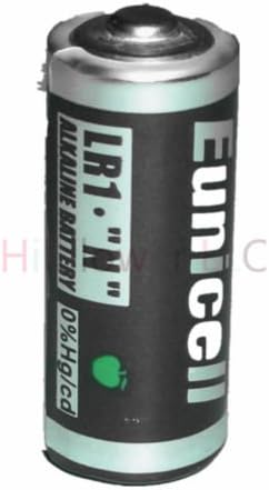 Hillflower 1000 бр, алкална батерия LR1 E90 N MN9100 910A, 0% живачен стълб, 1,5