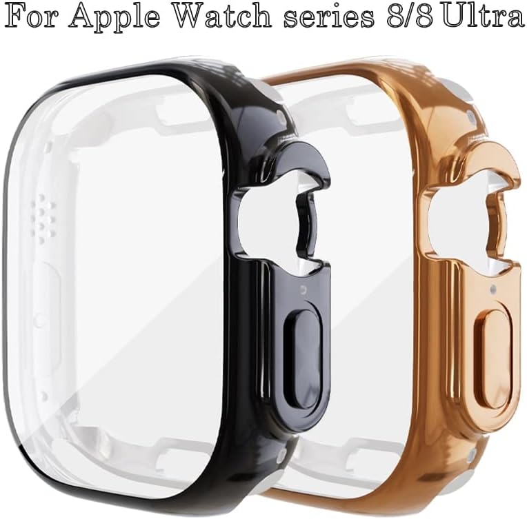 Калъф за екрана EEOMOiK за Apple Watch Series 8 Ultra 49 мм с покритие TPU Защитна Броня за Apple Watch Series