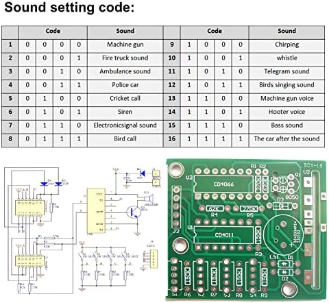Комплект за Практикуване на Запояване на Електронни САМ Kit 16 Вида Музикална кутия за Бижута Модул Динамика