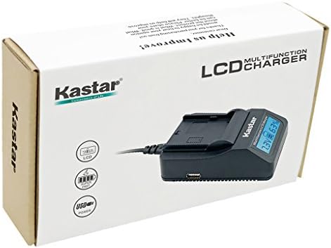 Комплект супер-бързи зарядно устройство Kastar за фотоапарат Sony NP-BX1, M8 и Cyber-Shot DSC-HX50V, HX300, RX1, RX1R, RX100,