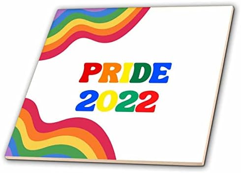 3dRose 3dRose-Сутандре - Цитати от гордост - Снимка на думи гордост 2022 - Плочки (ct-363806-7)