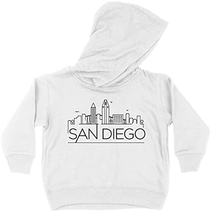 Skyline San Diego California Детска Hoody С качулка За Деца