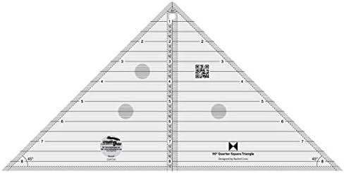 Творчески Окото На 90-Градусная Състав За Стеганого Одеяла с Триъгълен Модел Четвърт на Квадрата - CGRT90