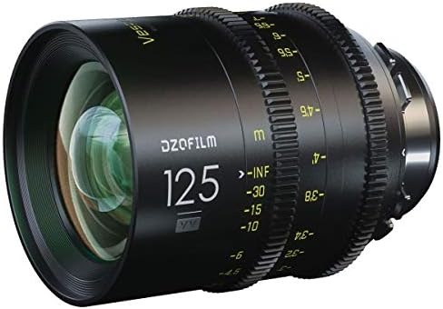 DZOFILM Vespid Prime Cinema 7-Комплект лещи на B с 25 мм, 35 мм и 50 мм, 75 мм, 100 мм, 125 мм Т2.1, 90 mm Макро обектив T2.8