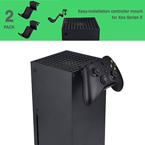 Твърд калъф ZENACCE за носене Съвместим с Xbox Series X, Защитна чанта за конзолата Xbox Series X, безжични контролери, кабели и други аксесоари