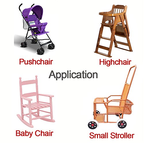 ZARPMA Бебешки 2-Колани за столче за хранене за хранене, Преносими предпазни Колани и Колан за детето Детски Колан за бебешки колички, Детски столче за хранене, количка